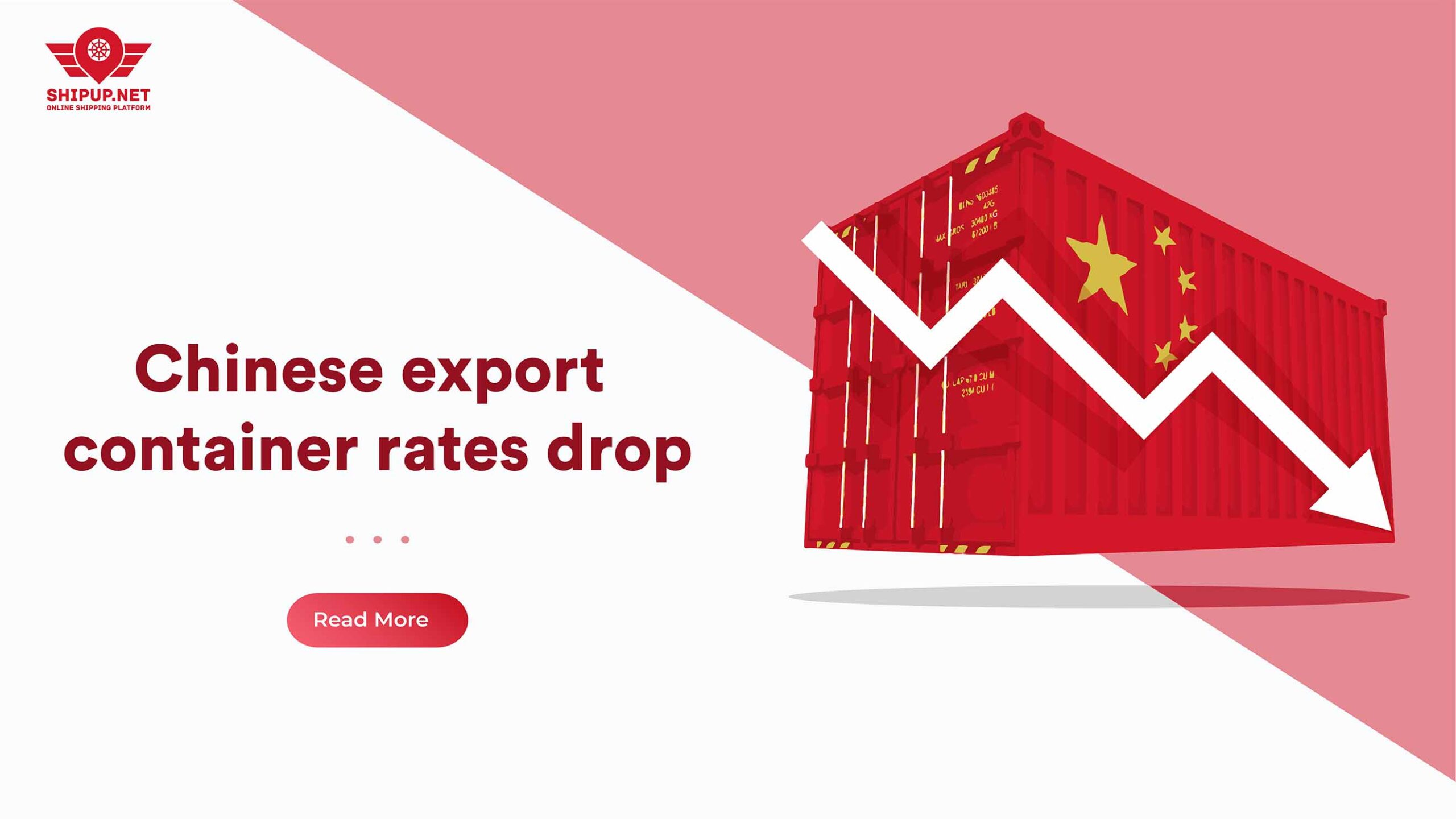 Chinese Export Container Rates Drop