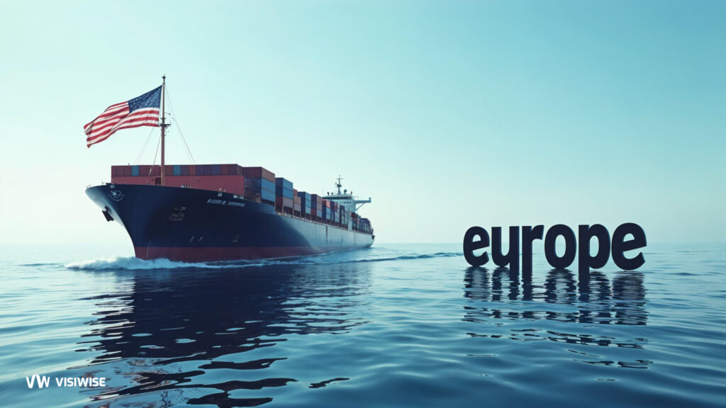 cheapest shipping from usa to europe