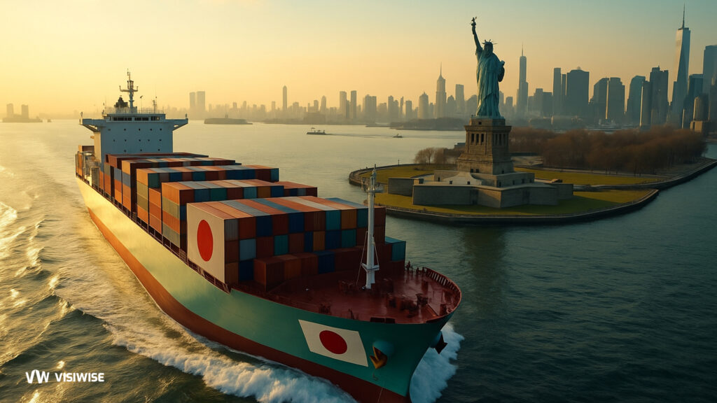 shipping from japan to usa cost