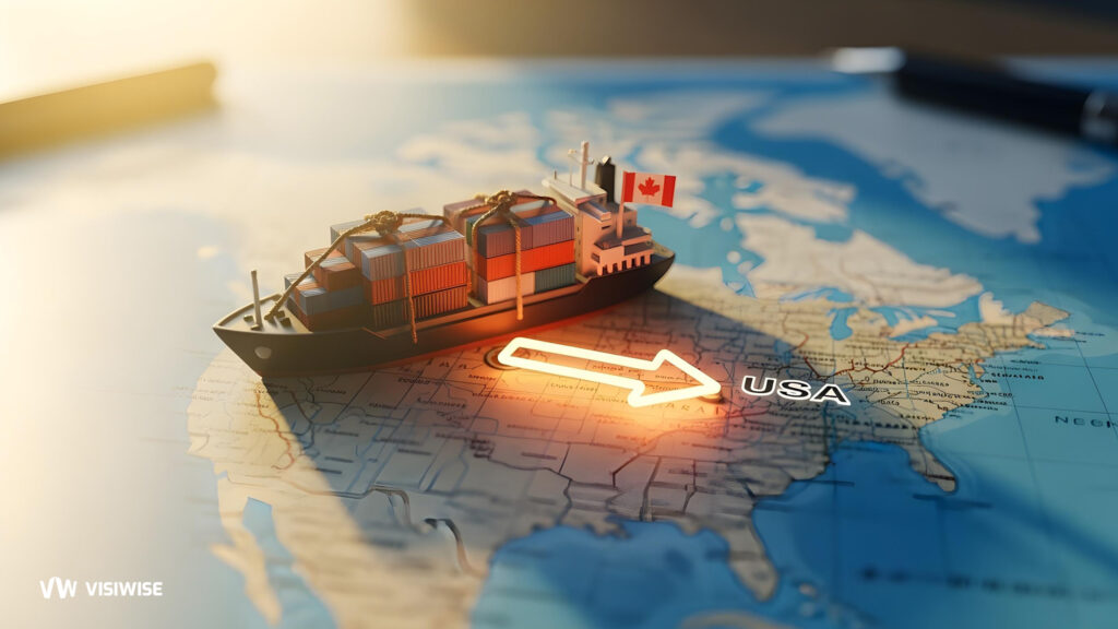 cheapest shipping from canada to us